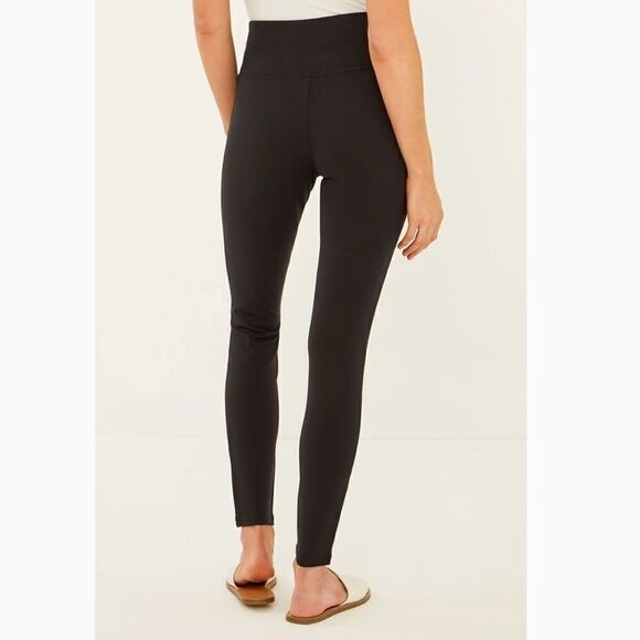 Three Dots Slim Ponte Pants - Picture 2 of 5